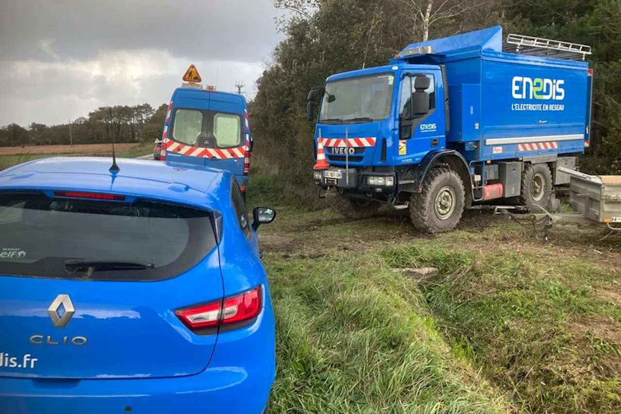 Tempête Ciaran : 81 000 foyers bretons toujours privés d’électricité