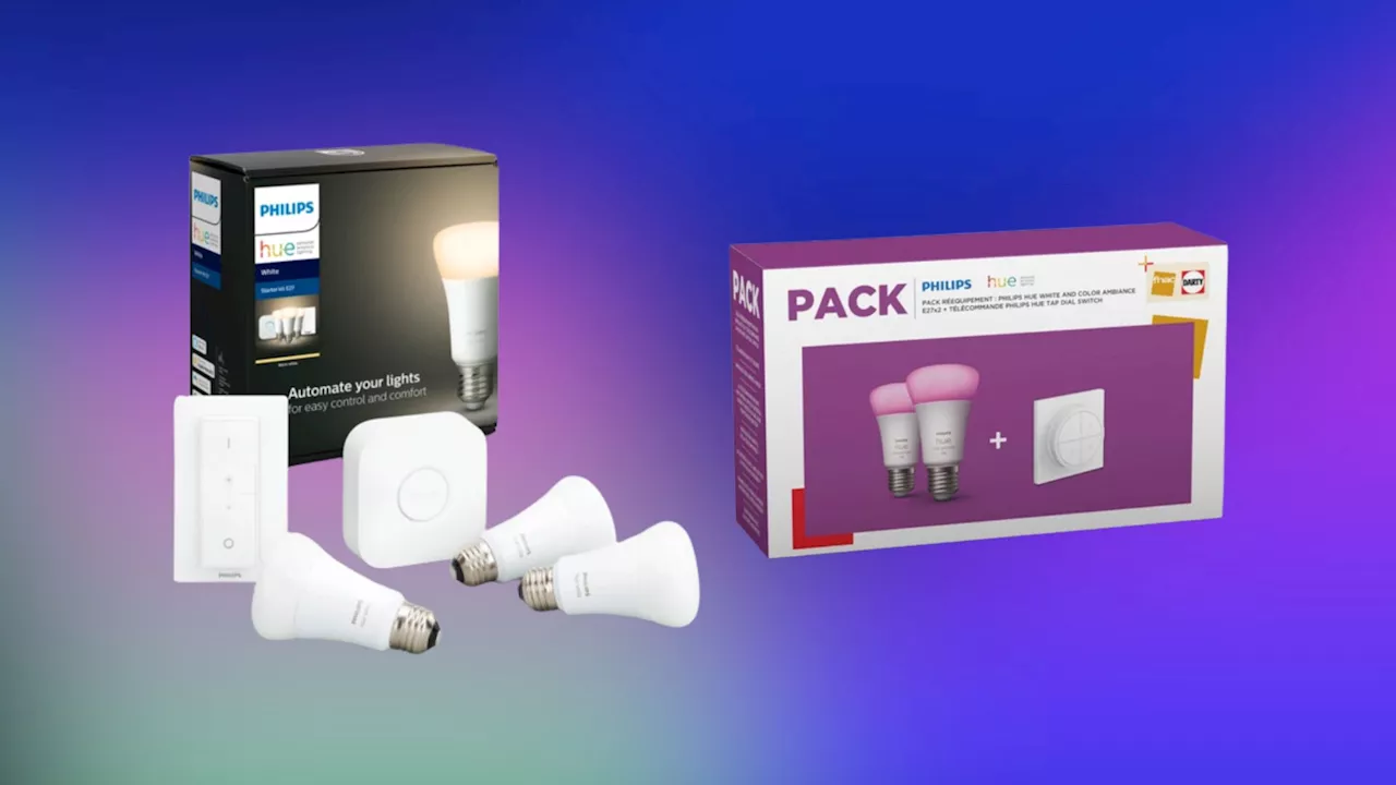 Les ampoules Philips Hue sont à prix cassé avant même que le Black Friday ne commence