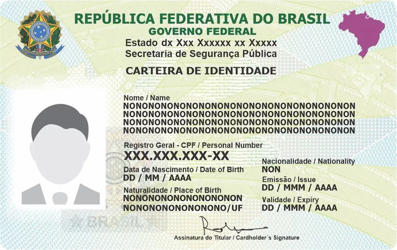 Nova carteira de identidade: governo prorroga prazo para estados emitirem documento