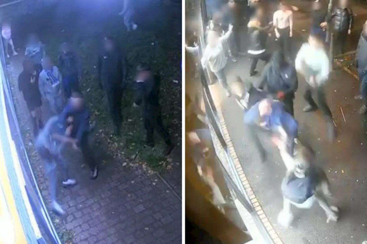 Horror bonfire night fight terrified Glasgow store staff