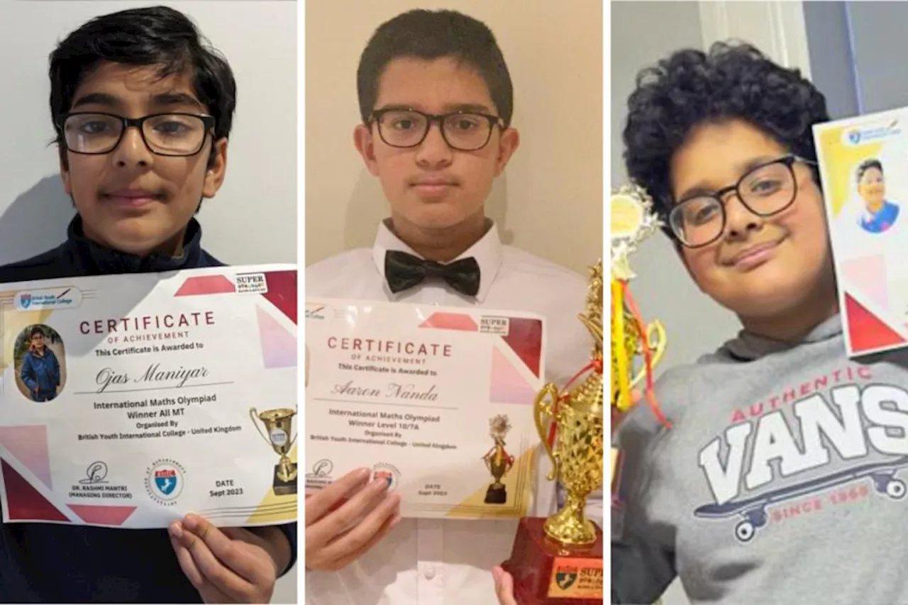 Meet the kids who have won a unique maths challenge