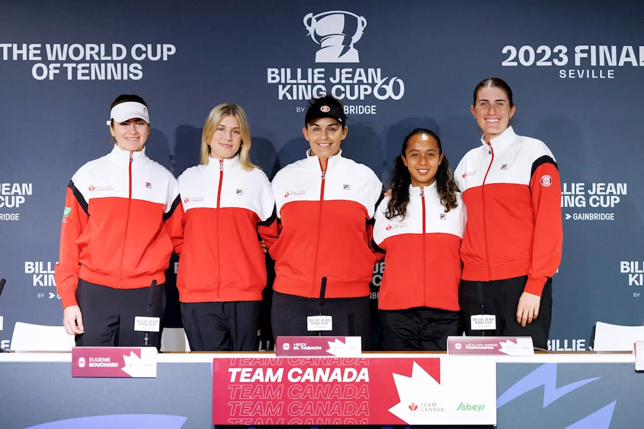 Canada ready for challenge of opening Billie Jean King Cup Finals against host Spain