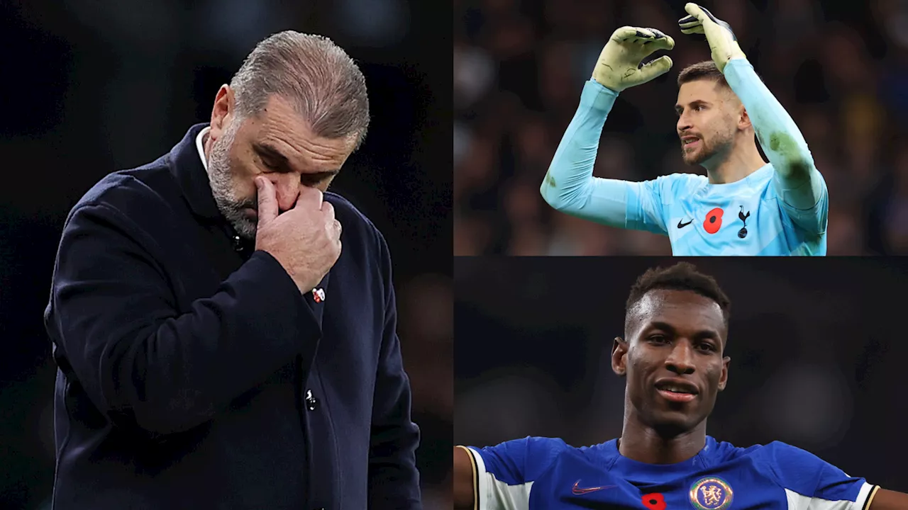 Ange Postecoglou's honeymoon period at Tottenham is over! Winners and losers as Premier League title hopefuls brought crashing down to earth by disastrous evening against Chelsea