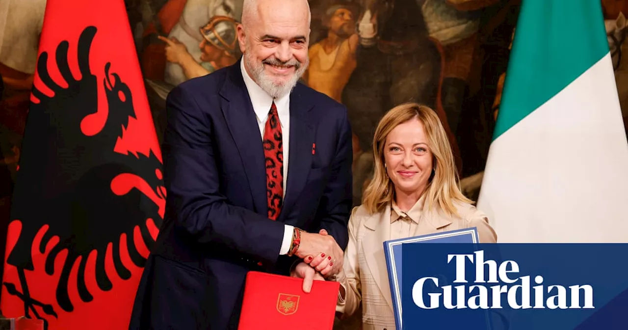 Italy to create asylum seeker centres in Albania, Giorgia Meloni says