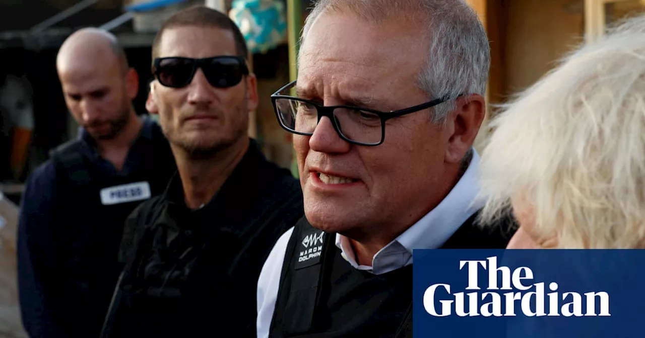 Scott Morrison says world should not be ‘suckered into’ supporting Gaza ceasefire