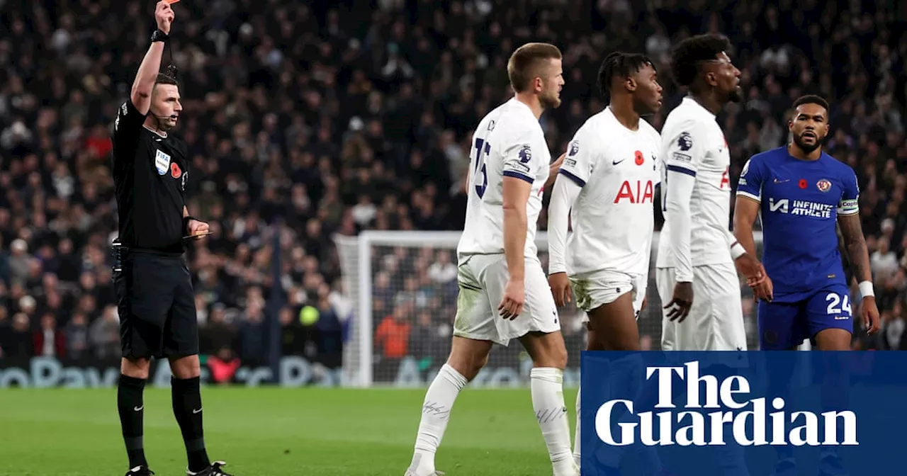 Tottenham’s chaotic derby defeat reveals first flaws in frantic Angeball