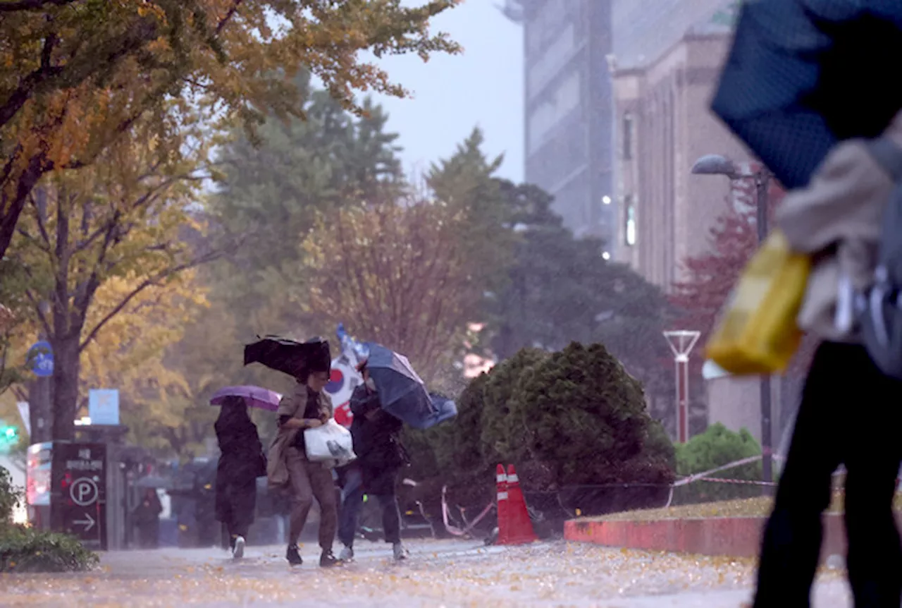 “비바람 몰아쳐요” 돌풍 주의!…모레 ‘입동’엔 영하권