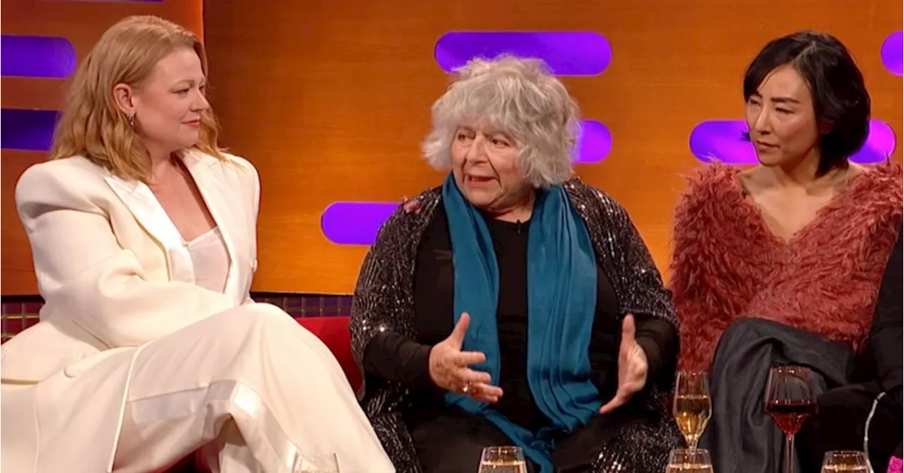 You Probably Missed Miriam Margolyes' Subtle Fashion Statement On The Graham Norton Show