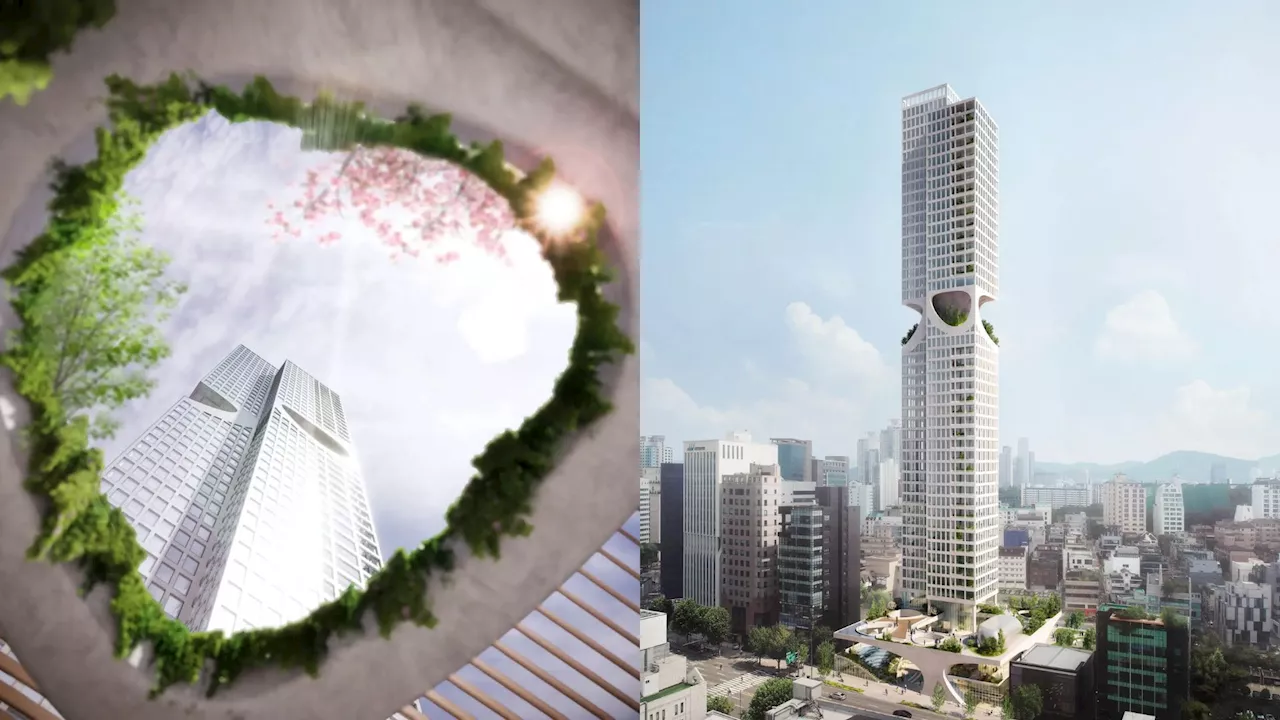 An urban oasis: Seoul set to be home to award winning green skyscraper