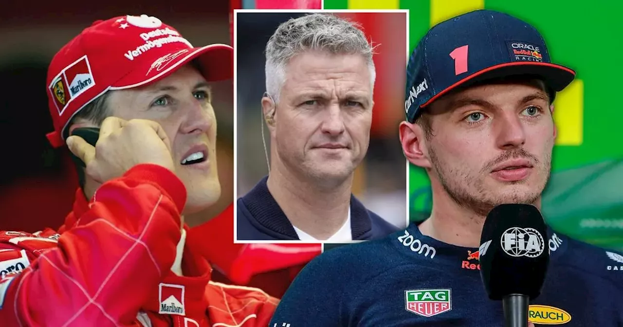 Michael Schumacher's brother makes telling admission about Max Verstappen