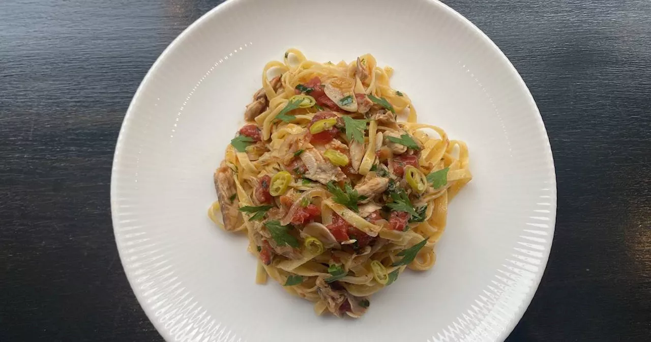 A great no-time-to-shop pasta dinner that uses what you have