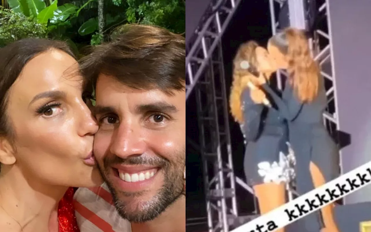 Marido de Ivete Sangalo comenta beijo da cantora em Daniela Mercury: 'Valor simbólico'