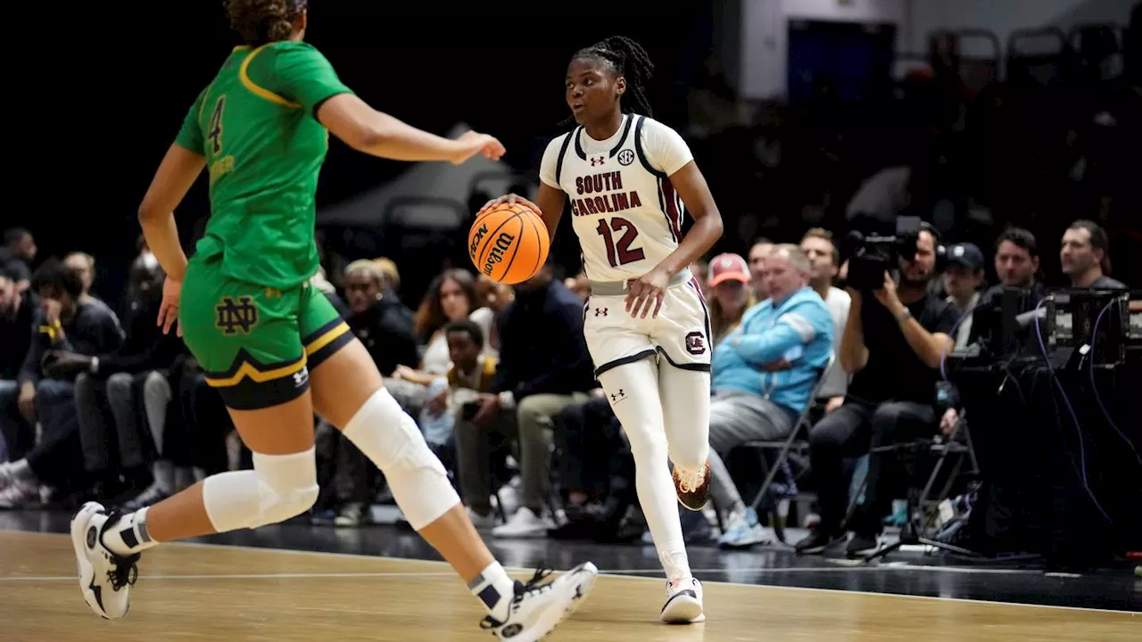 Freshmen MiLaysia Fulwiley, Hannah Hidalgo post highlight reels to open women's college hoops season