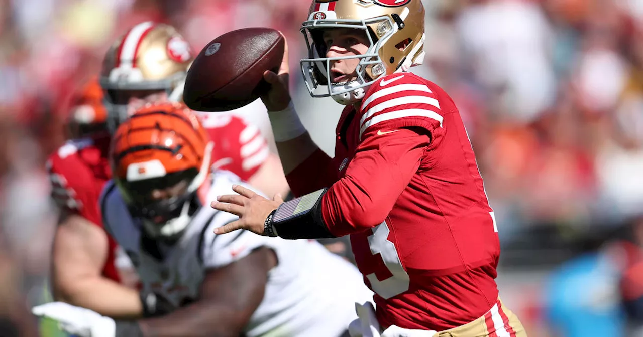 49ers stumble to halfway point following fast start to the season