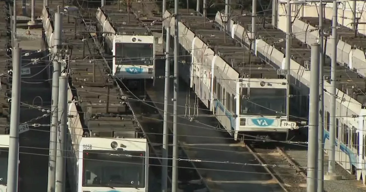 VTA closes 6 light rail stations due to rehab work; bus bridge provided