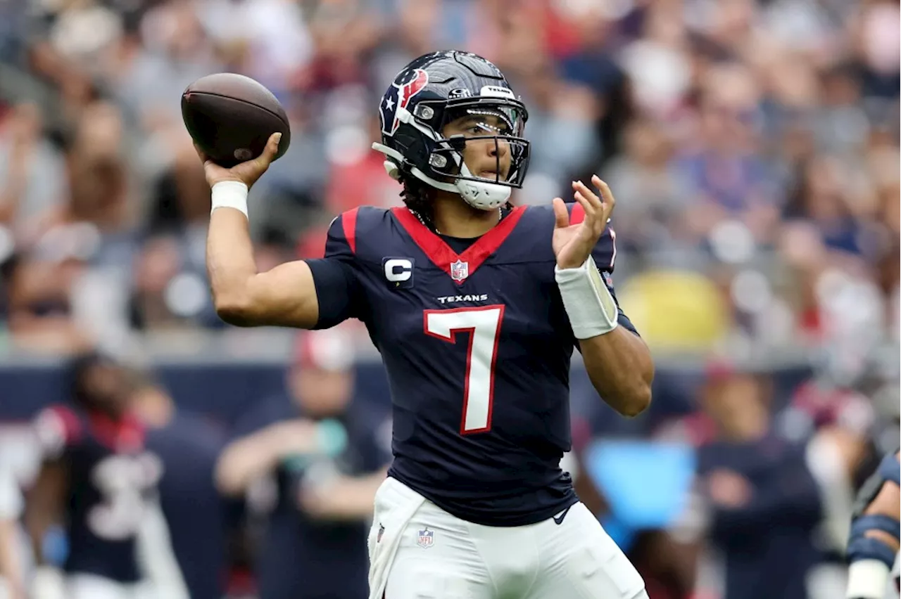 C.J. Stroud has 5 TDs and rookie-record 470 yards passing to lift Texans past Bucs