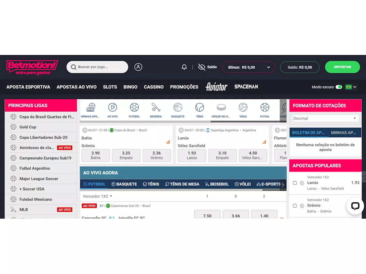 Betmotion Apostas: Bônus, mercados e segurança