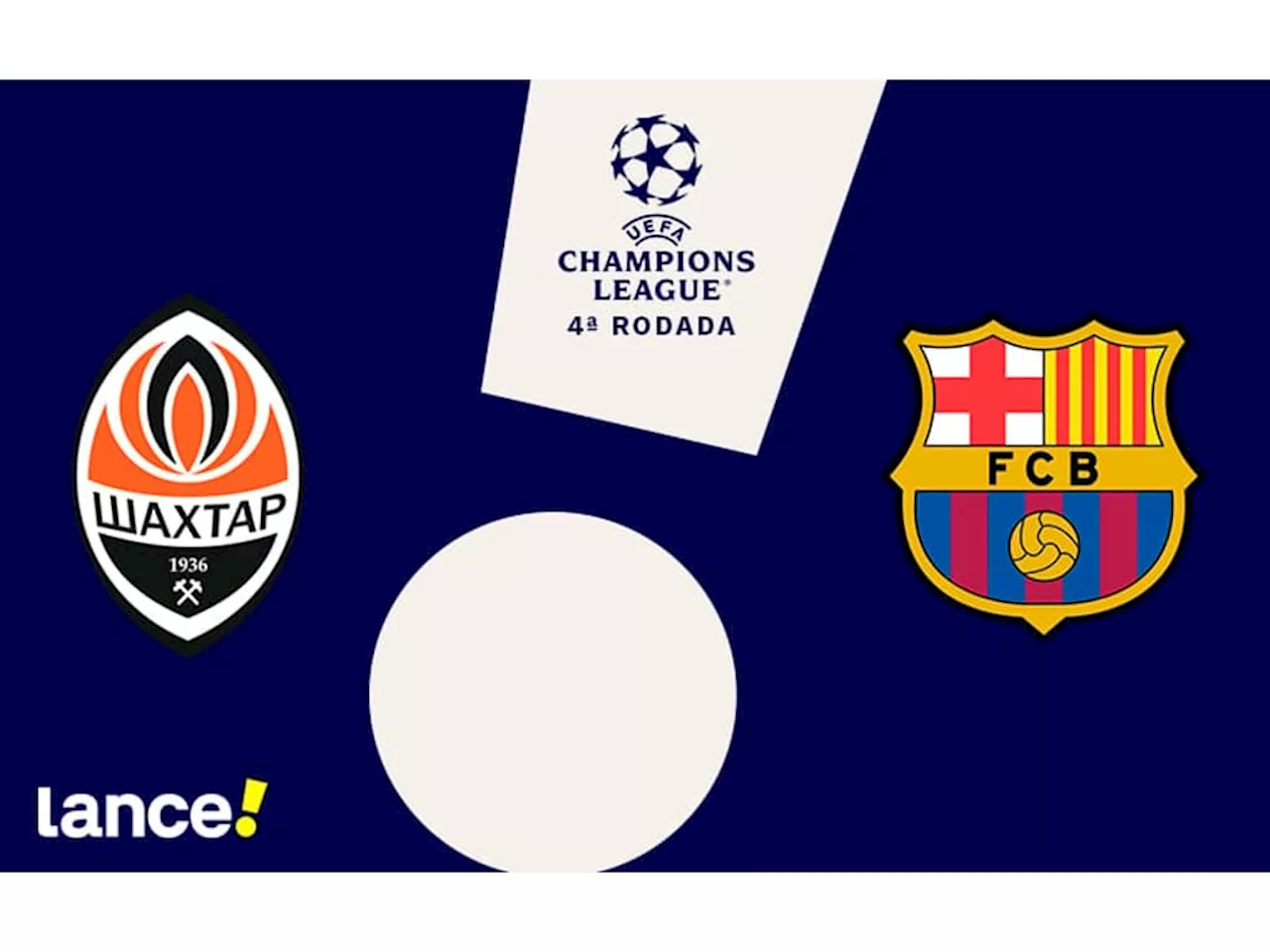 Shakhtar Donetsk x Barcelona: onde assistir, horário e prováveis escalações da partida pela Champions League