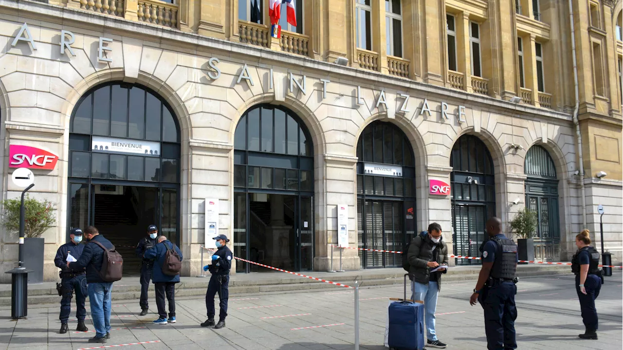 La gare Saint-Lazare à Paris évacuée en raison d’un colis suspect