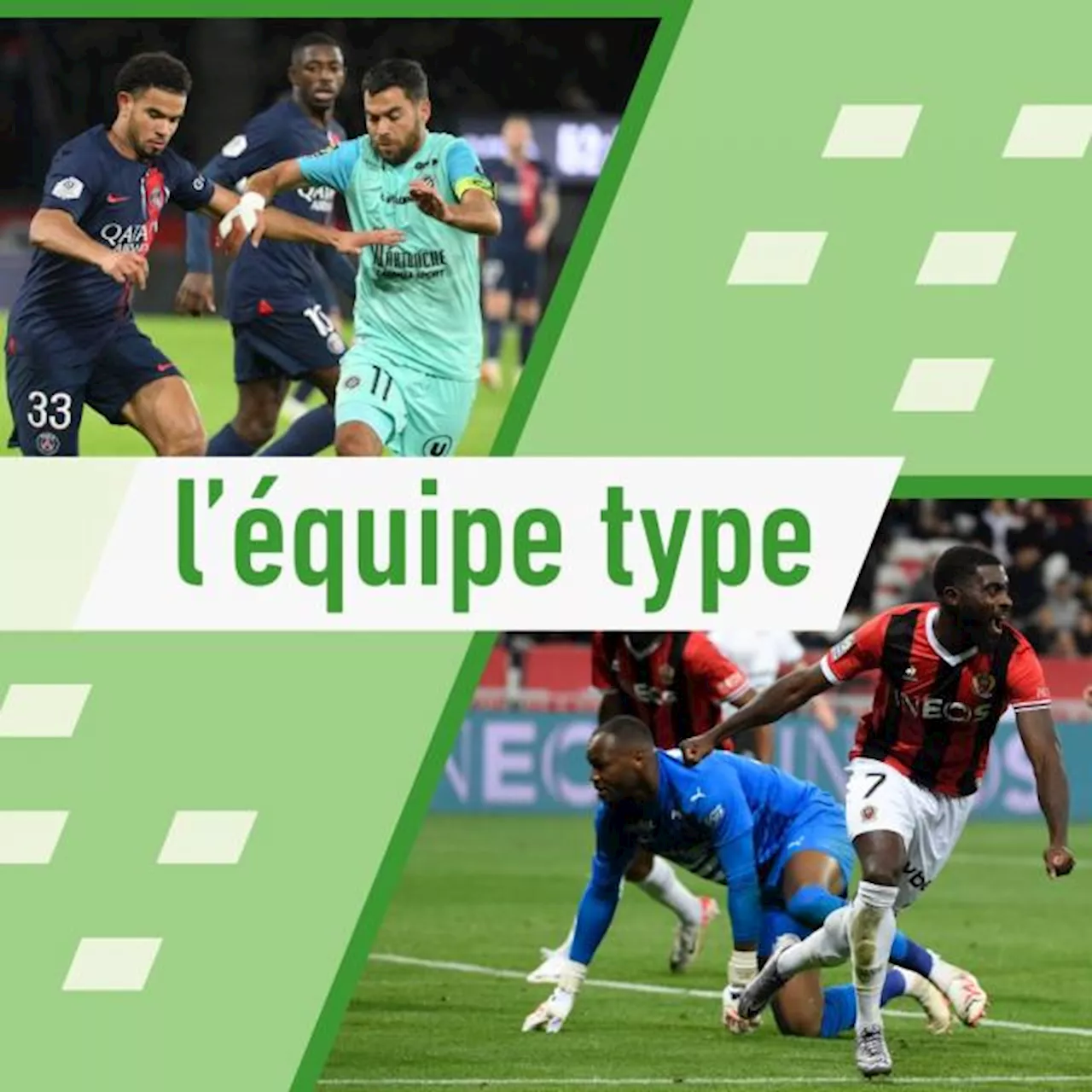 L'équipe type de la 11e journée de Ligue 1 : Le podium à l'honneur