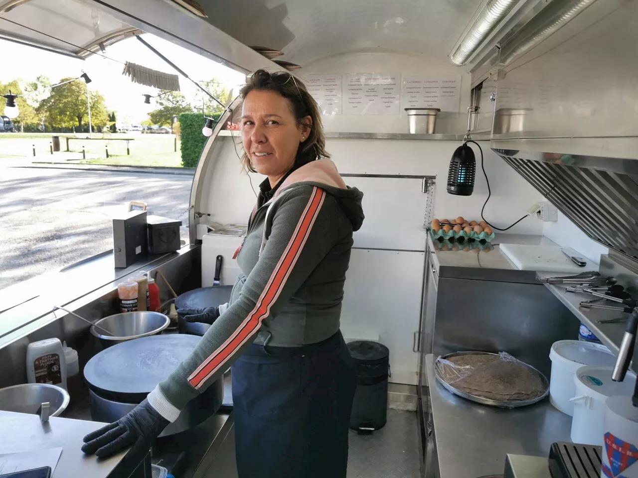 Lot-et-Garonne : grâce à son foodtruck, elle fait déguster ses crêpes à Tonneins