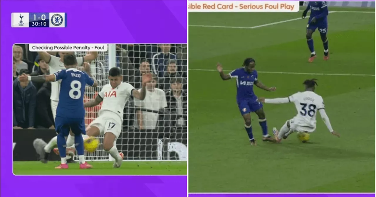 Tottenham vs Chelsea: Destiny Udogue & Cristian Romero should have been send off, Gary Neville says