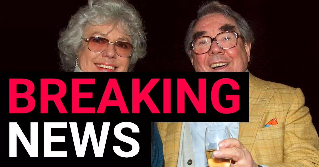 Anne Hart, widow of comedian Ronnie Corbett, dies aged 90