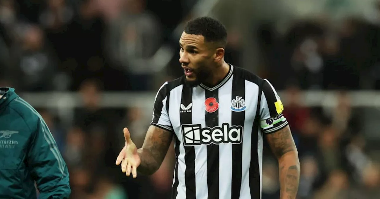 Jamaal Lascelles 'fuming' with Jorginho over Arsenal star's handshake snub