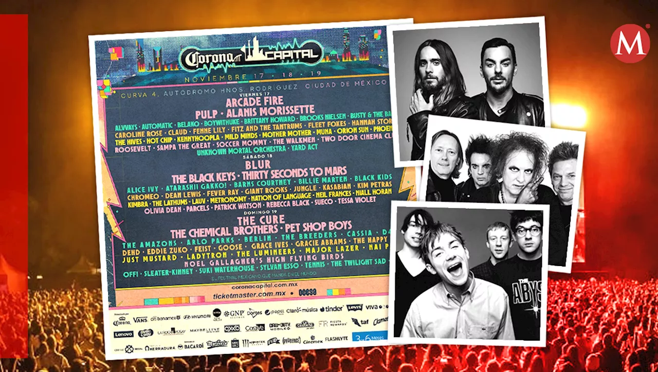 Estas bandas YA NO estarán en el Corona Capital 2023; éste es el NUEVO line-up