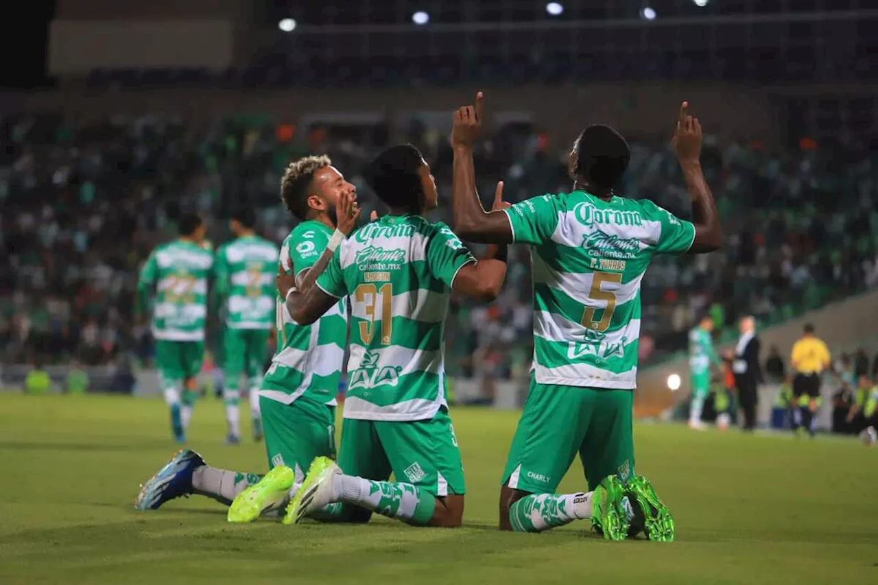 Santos Laguna vence a Toluca y se mantiene con vida para pasar a 'Play In'