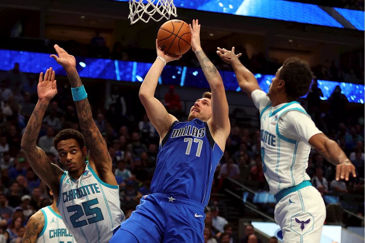 Luka Doncic, Mavs overcome LaMelo Ball's 30-point triple-double in 124-118 win over Hornets