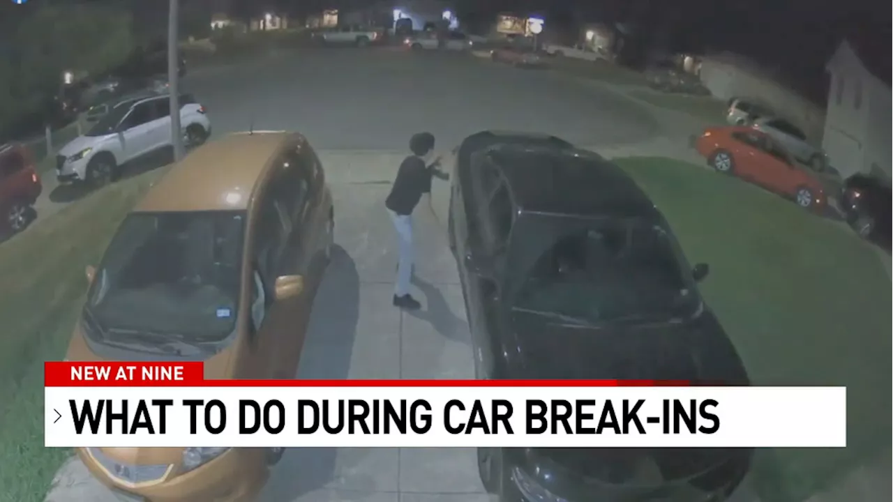 Rising car break-ins in San Antonio lead to dangerous confrontations, law enforcement urges caution