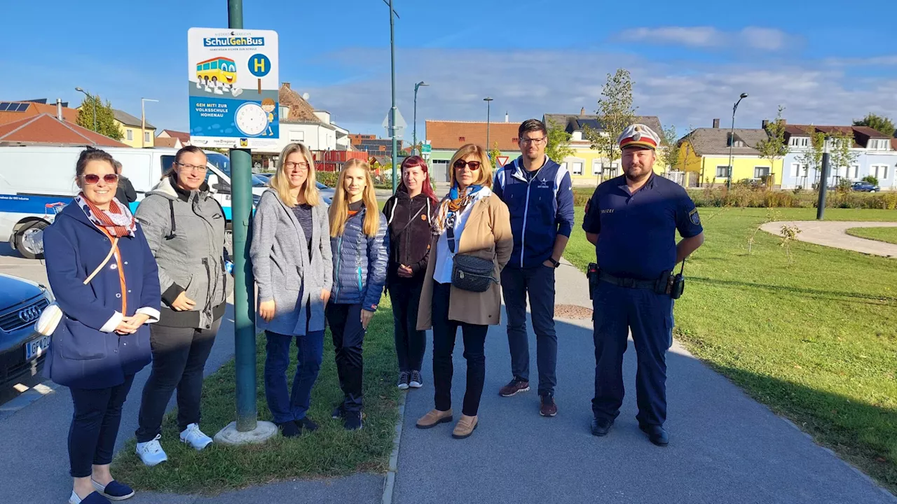 Innovatives Projekt: „SchulGehBus“ soll Chaos vor Schulen reduzieren