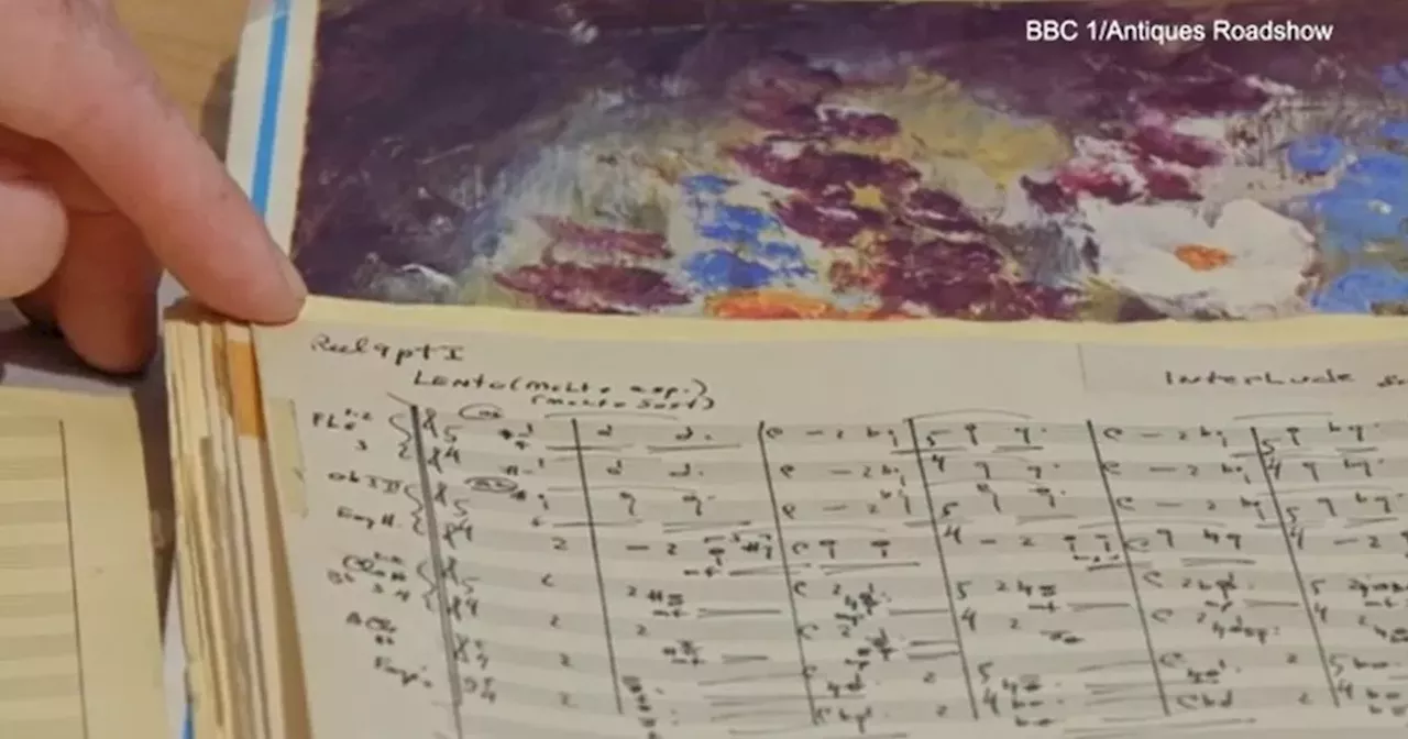 Antiques Roadshow guest amazed at £5 Hollywood film score value