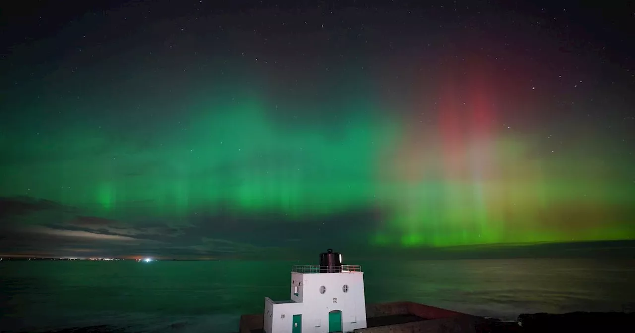 Northern Lights put on a stunning display