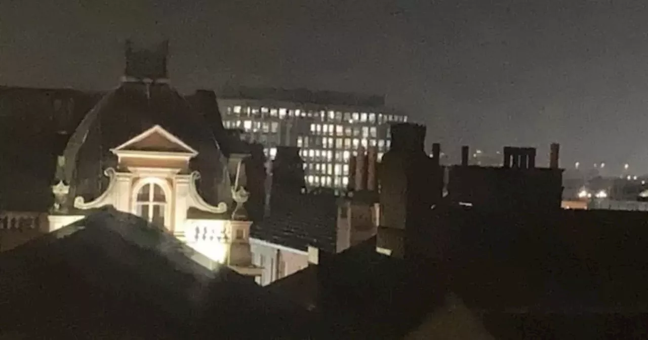 The reason vast HMRC building is again lit up at night