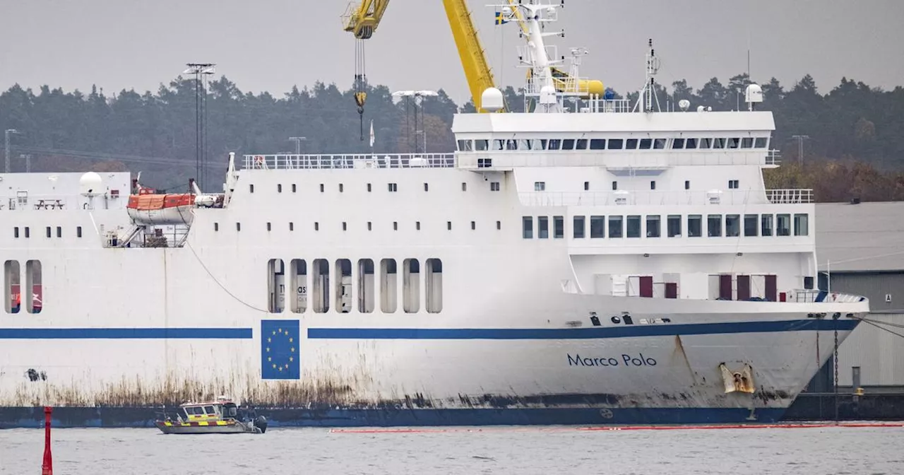 100 000 liter olja kvar i havet