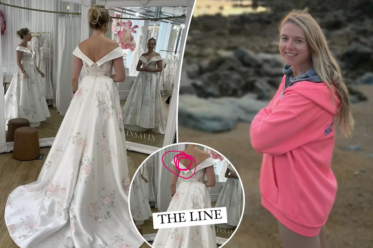 Wedding dress photo captures bizarre reflection, horrifies social media users: 'Glitch in the matrix'