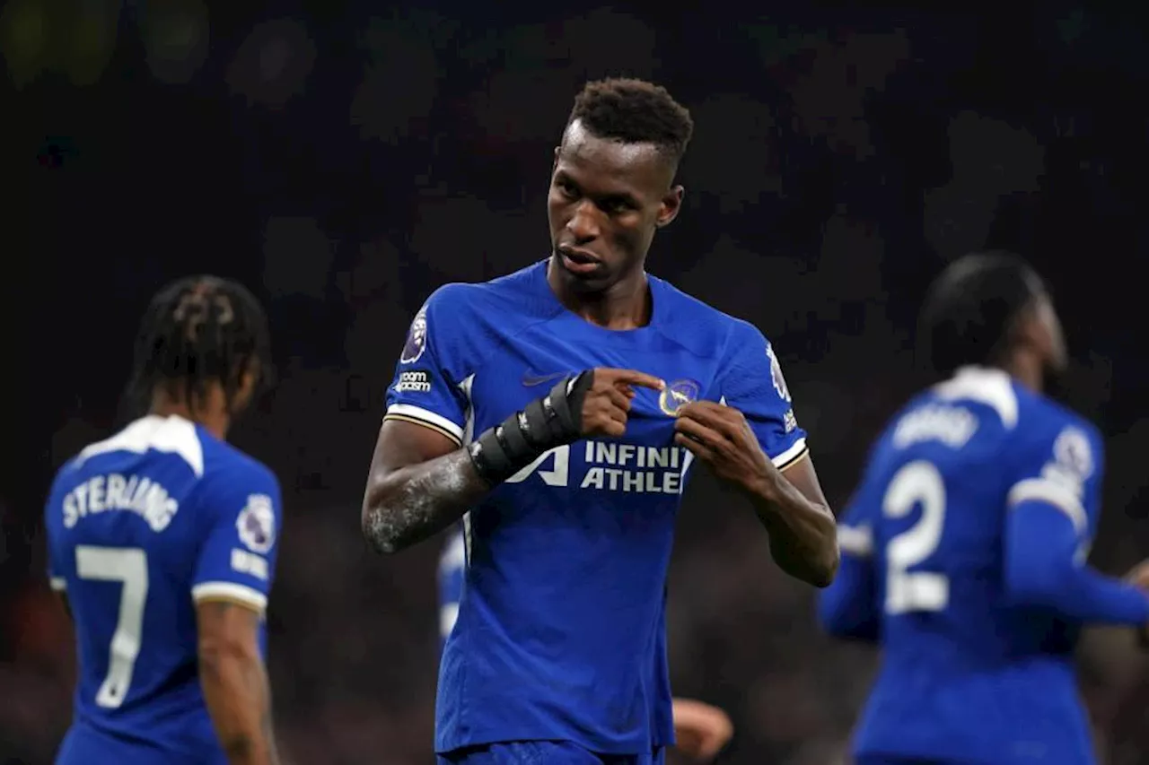 Nicolas Jackson treble proves decisive as Chelsea win thriller at nine-man Spurs