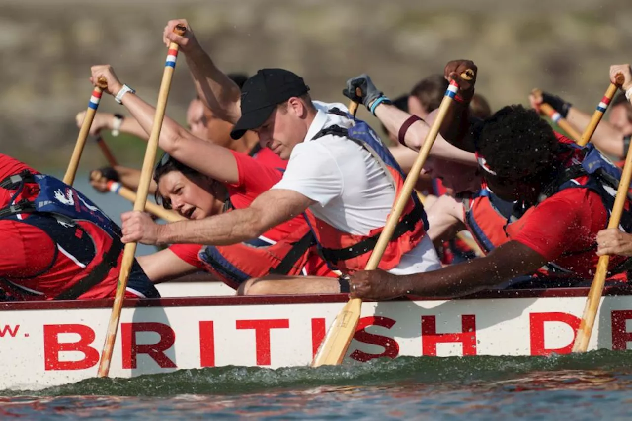 William ‘a natural’ as his team wins dragon boat race in Singapore