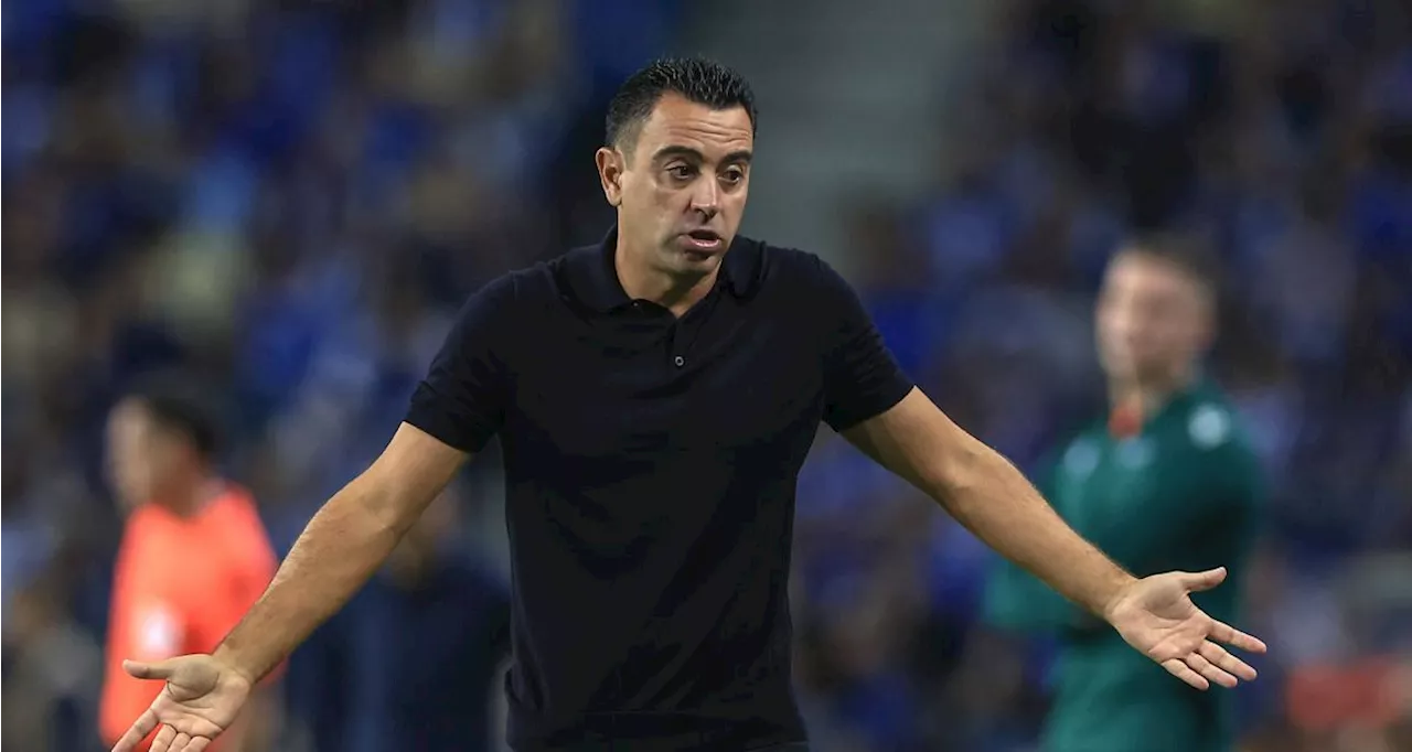 Barça : désireux de finir premier du groupe, Xavi veut que son équipe retrouve son niveau