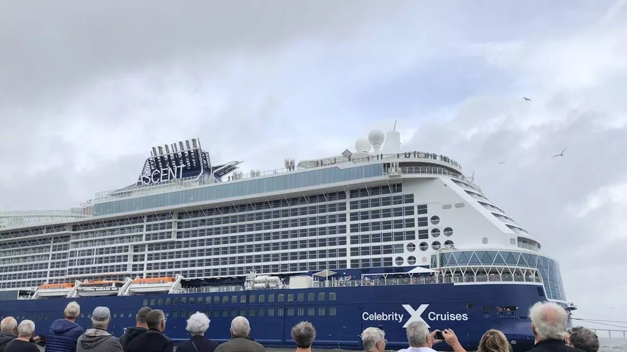 À Saint-Nazaire, le paquebot Ascent partira de nuit