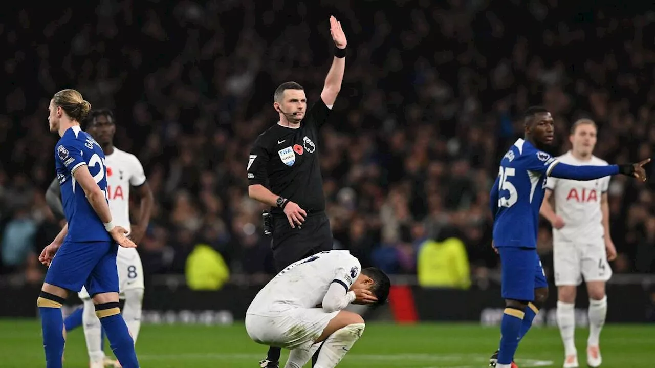 Premier League. Réduit à 9, Tottenham s’incline contre Chelsea et perd son invincibilité