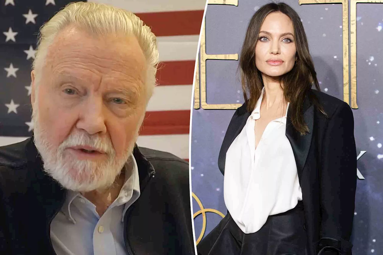 'Disappointed' Jon Voight blasts estranged daughter Angelina Jolie's anti-Israel posts: 'Justice will prevail'