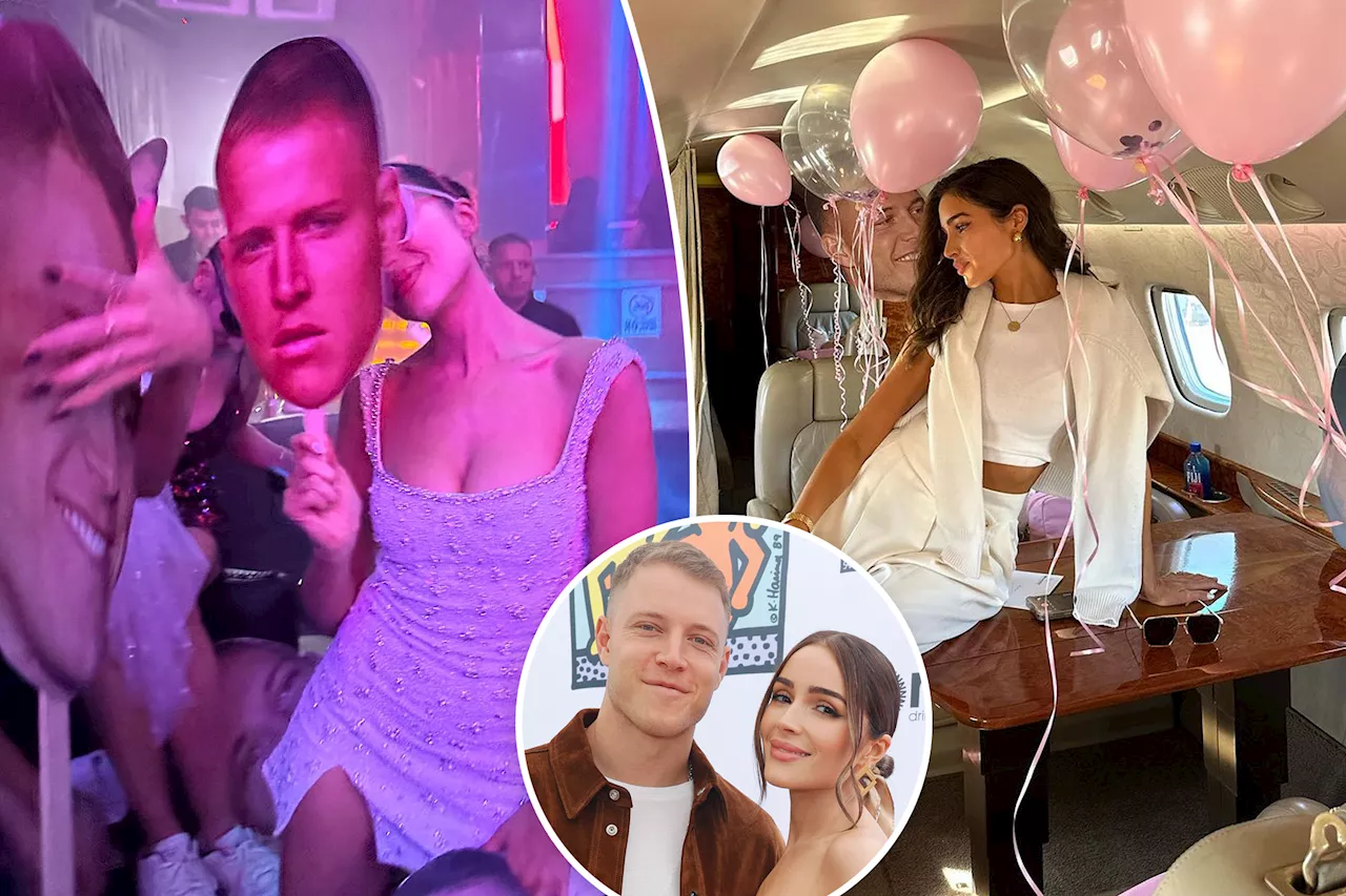 Inside Olivia Culpo's bachelorette party — complete with a pricey surprise from Christian McCaffrey