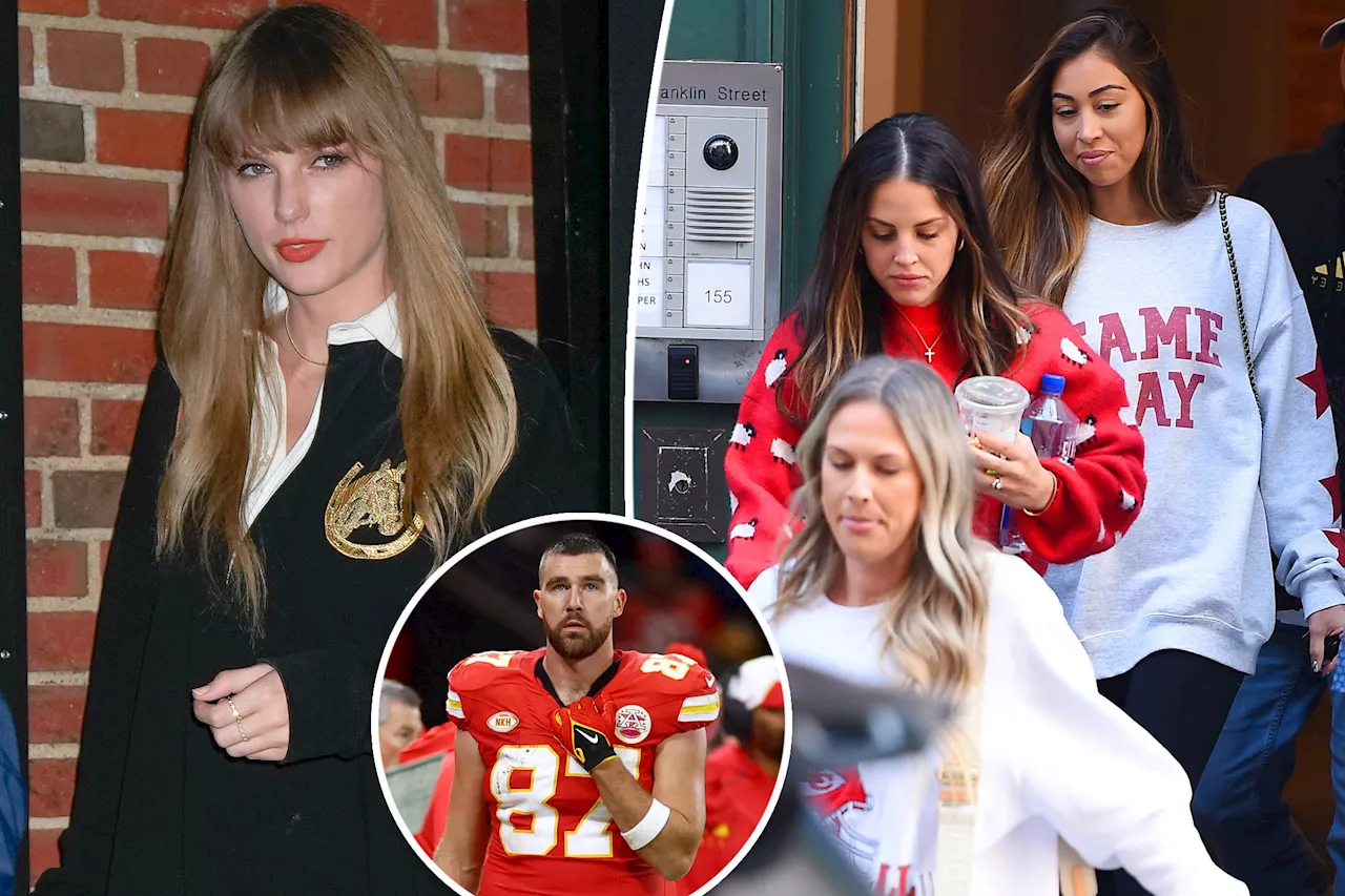 Taylor Swift hosts Chiefs vs. Dolphins viewing party at NYC apartment for fellow Kansas City WAGs
