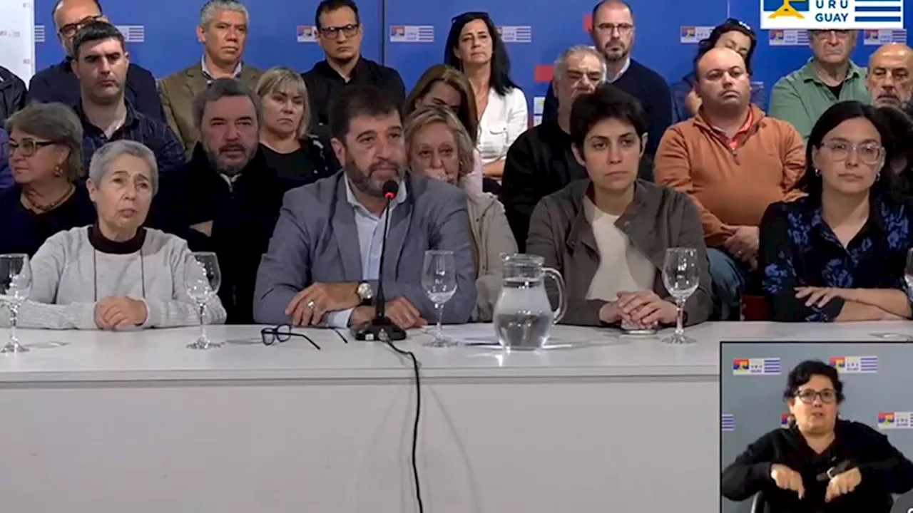 Para el Frente Amplio 'los uruguayos esperaban algo más que las renuncias'
