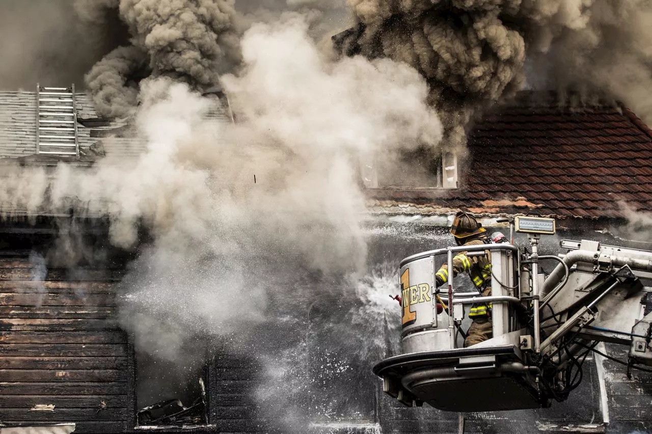 Like ‘standing in front of a volcano’: Neighbors describe blaze that destroyed Steelton rowhomes