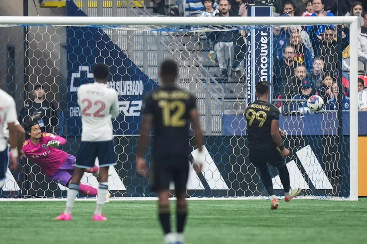 Sartini rips ref as Whitecaps exit MLS playoffs with 1-0 loss to LAFC