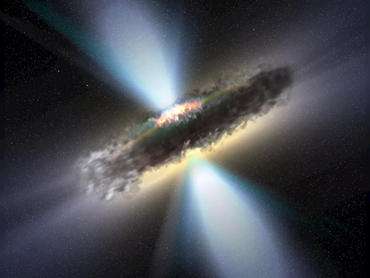 New research shows quasars can be buried in their host galaxies